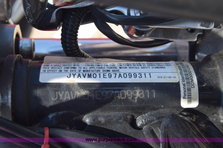 image for item J7812 2007 Yamaha XVS650 motorcycle
