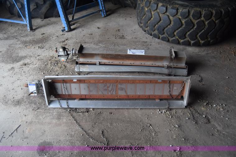 image for item J8178 (5) radiant tube heaters