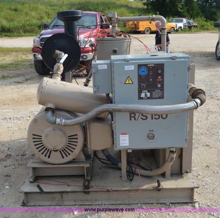 image for item J8581 Curtis R/S150D rotary screw air compressor