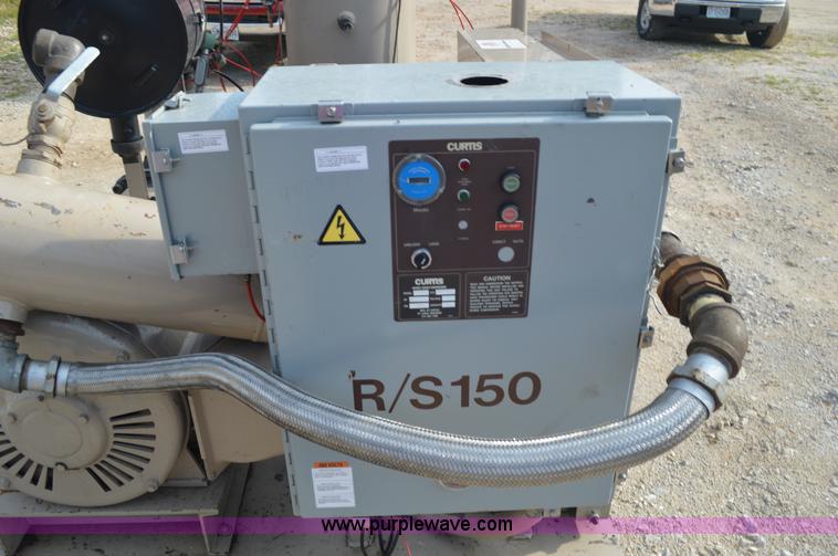 image for item J8581 Curtis R/S150D rotary screw air compressor