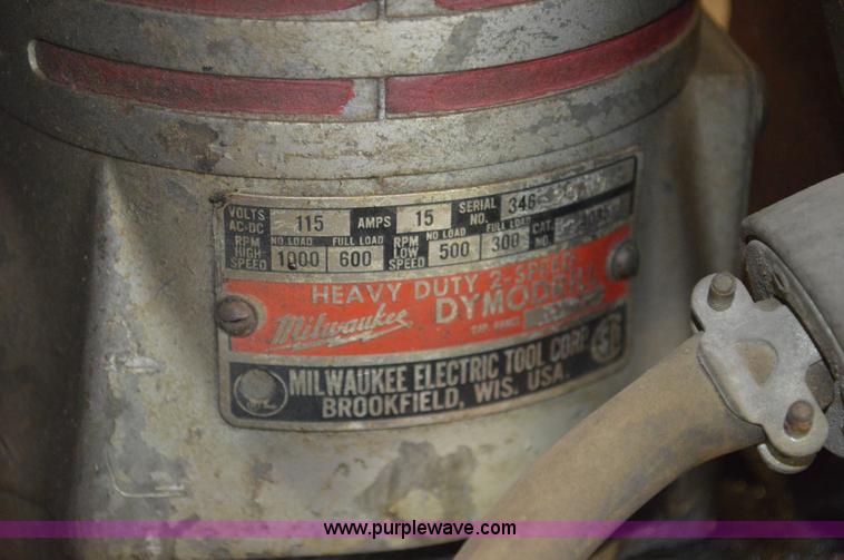 image for item J8612 Milwaukee core drill