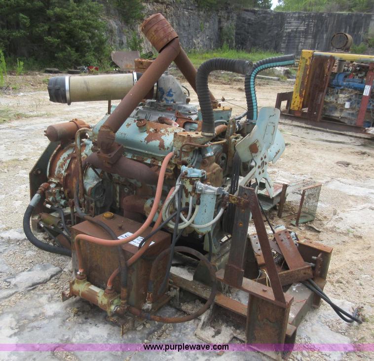 image for item J8629 Detroit Diesel eight cylinder diesel engine