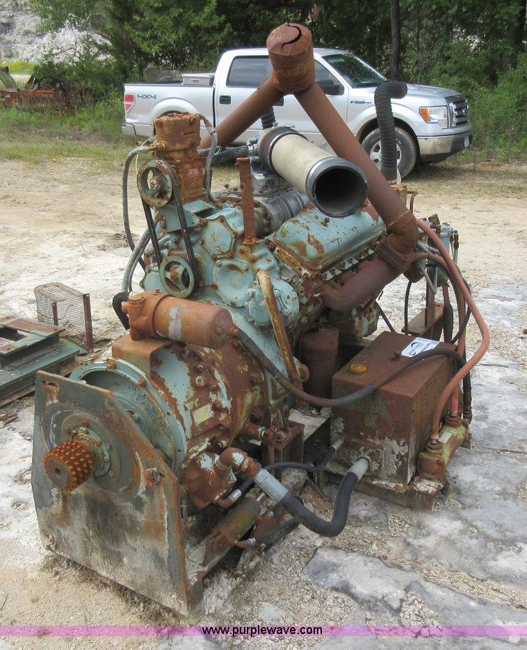 image for item J8629 Detroit Diesel eight cylinder diesel engine