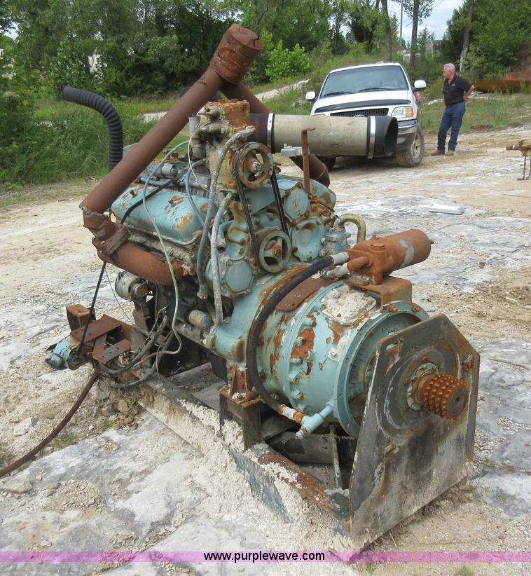 image for item J8629 Detroit Diesel eight cylinder diesel engine