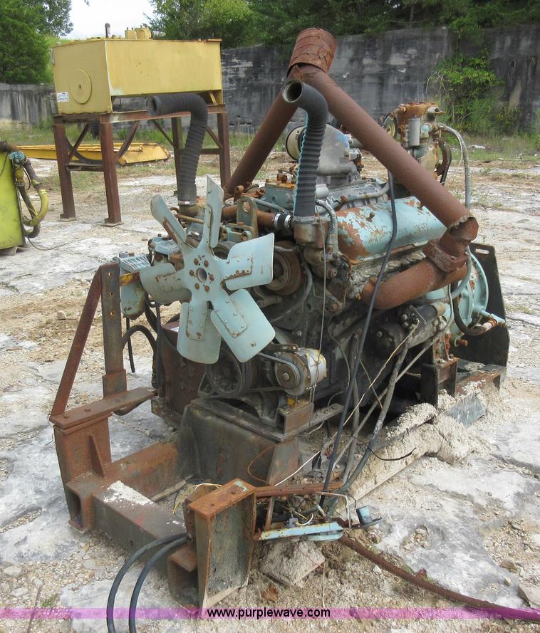 image for item J8629 Detroit Diesel eight cylinder diesel engine