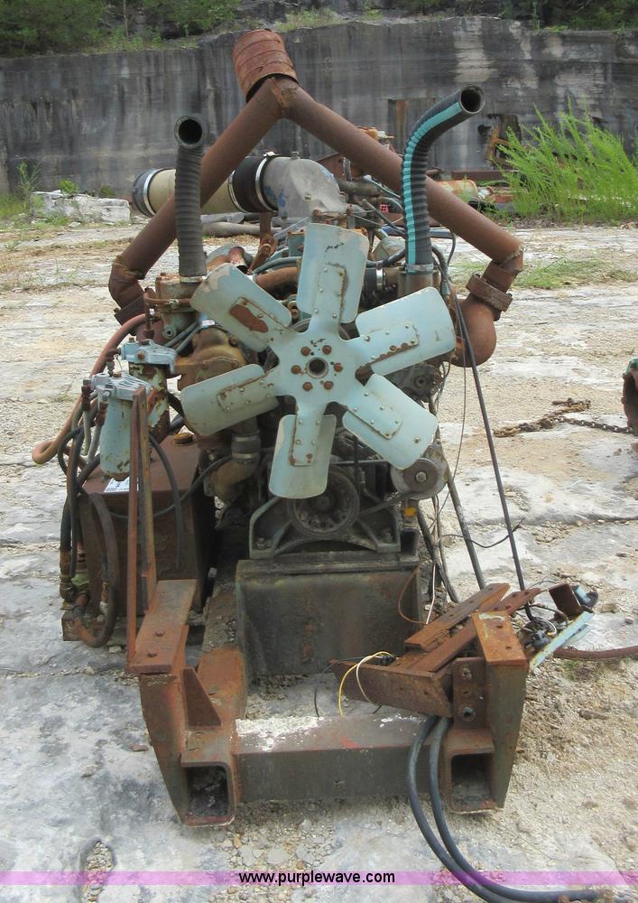 image for item J8629 Detroit Diesel eight cylinder diesel engine