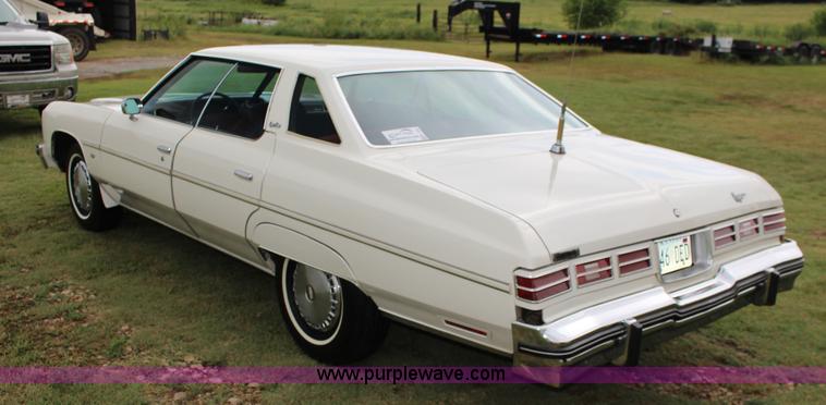 image for item K1095 1976 Chevrolet Caprice Classic Sport