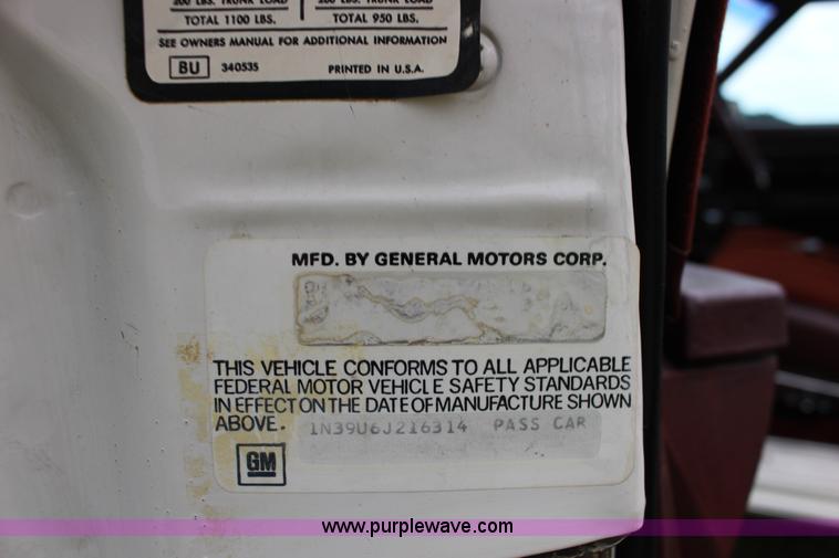 image for item K1095 1976 Chevrolet Caprice Classic Sport