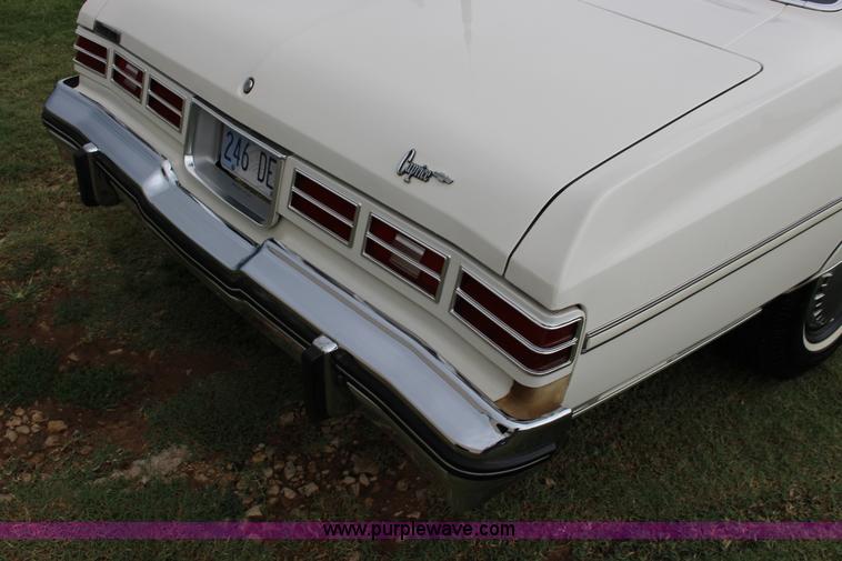 image for item K1095 1976 Chevrolet Caprice Classic Sport