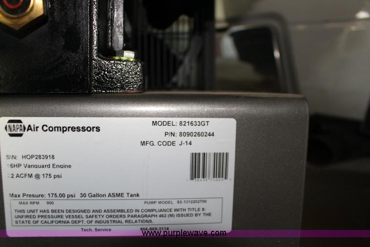 image for item K1096 Moble air compressor