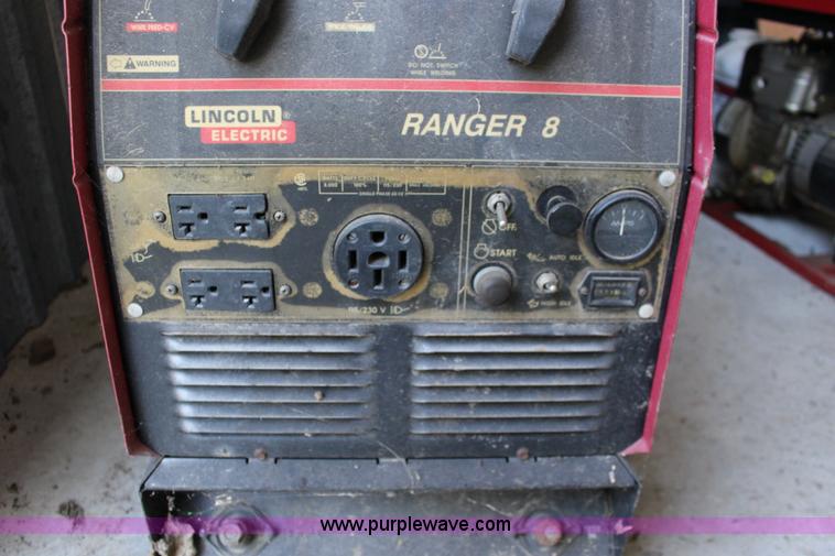 image for item K1097 Lincoln Electric Ranger 8 welder