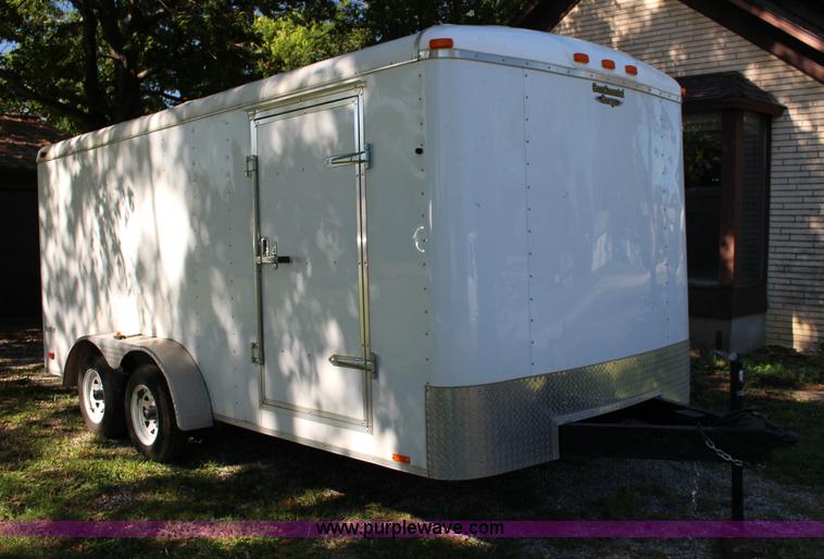 image for item K1099 2011 American Hauler enclosed cargo trailer