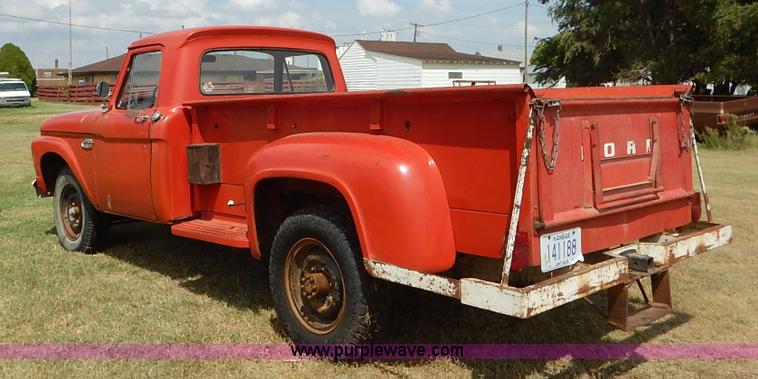 image for item K1625 1966 Ford F350 pickup truck