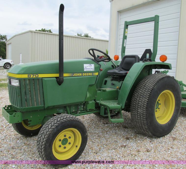 image for item K5129 1994 John Deere 870 MFWD tractor