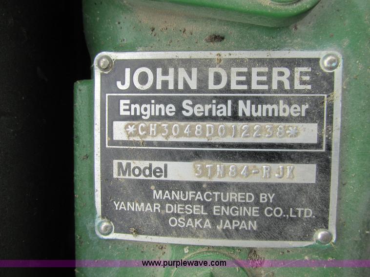 image for item K5129 1994 John Deere 870 MFWD tractor