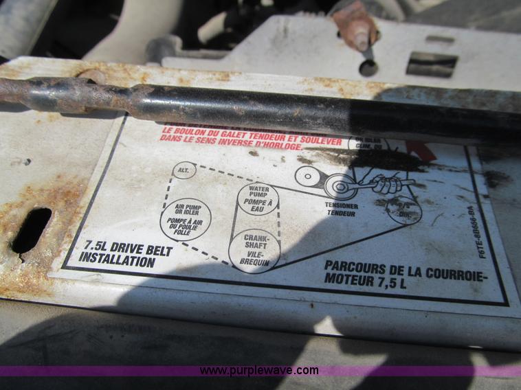 image for item K6320 1997 Ford F350 XL flatbed pickup truck