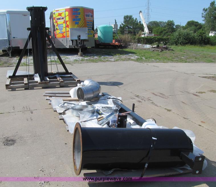 image for item K6322 Harvey Industries ceiling mount exhaust evacuation boom