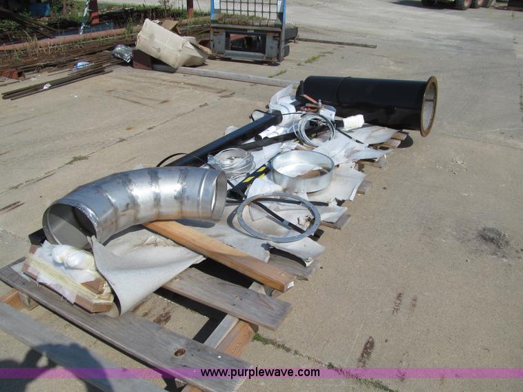 image for item K6322 Harvey Industries ceiling mount exhaust evacuation boom