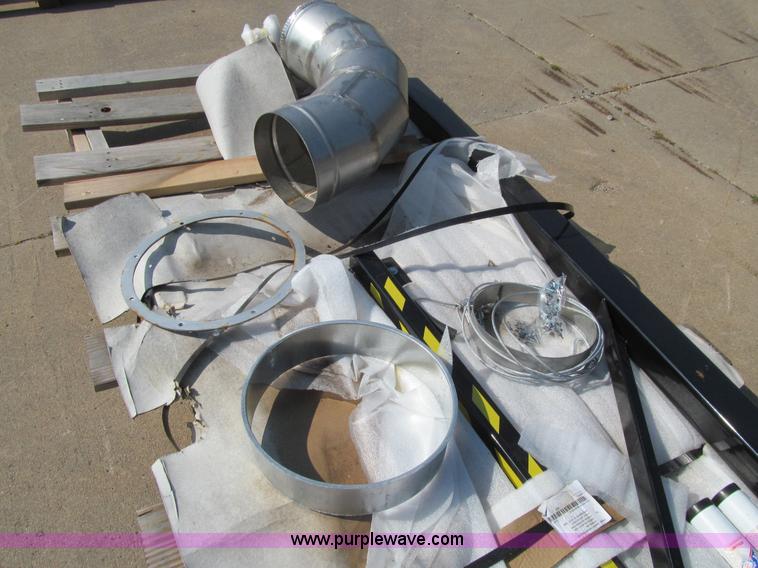 image for item K6322 Harvey Industries ceiling mount exhaust evacuation boom