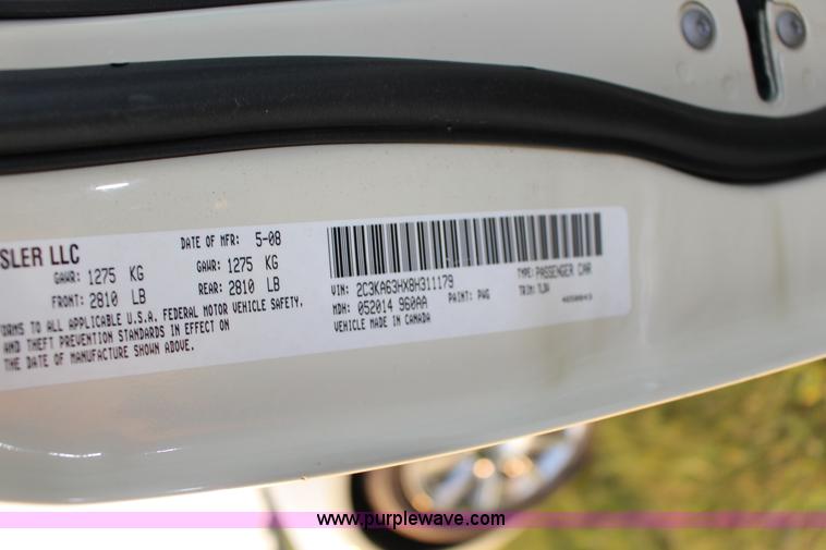 image for item K8733 2008 Chrysler 300C