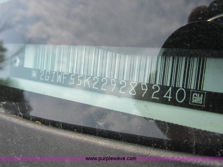 image for item L4037 2002 Chevrolet Impala