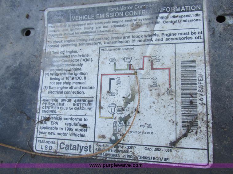 image for item L4053 1995 Ford Crown Victoria Police Interceptor