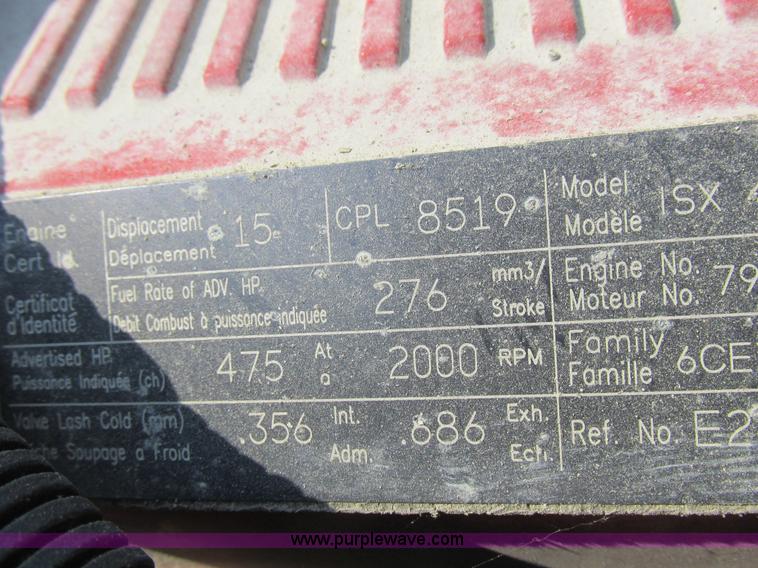 image for item L4060 2007 Kenworth T800 semi truck