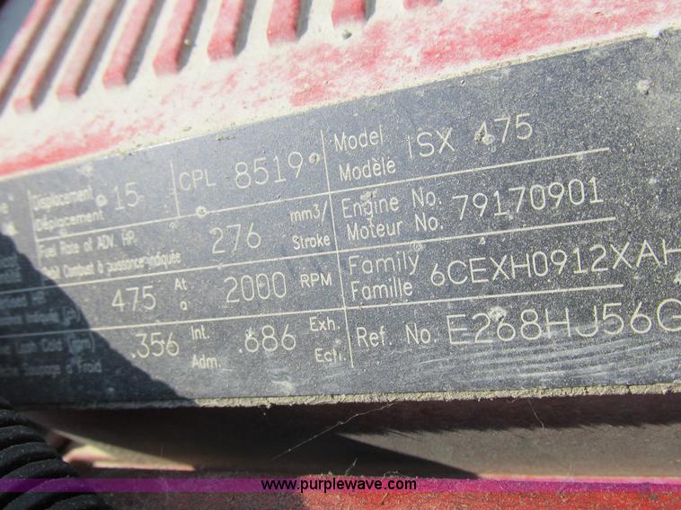 image for item L4060 2007 Kenworth T800 semi truck