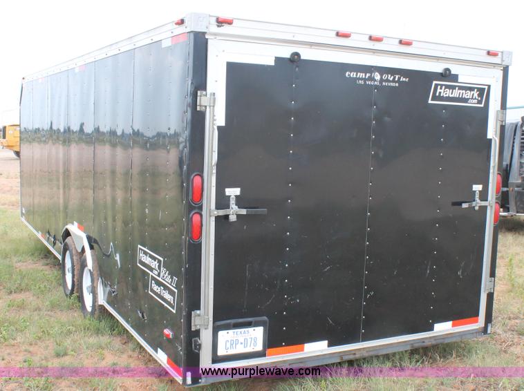 image for item L4383 2003 Haul Mark enclosed cargo trailer