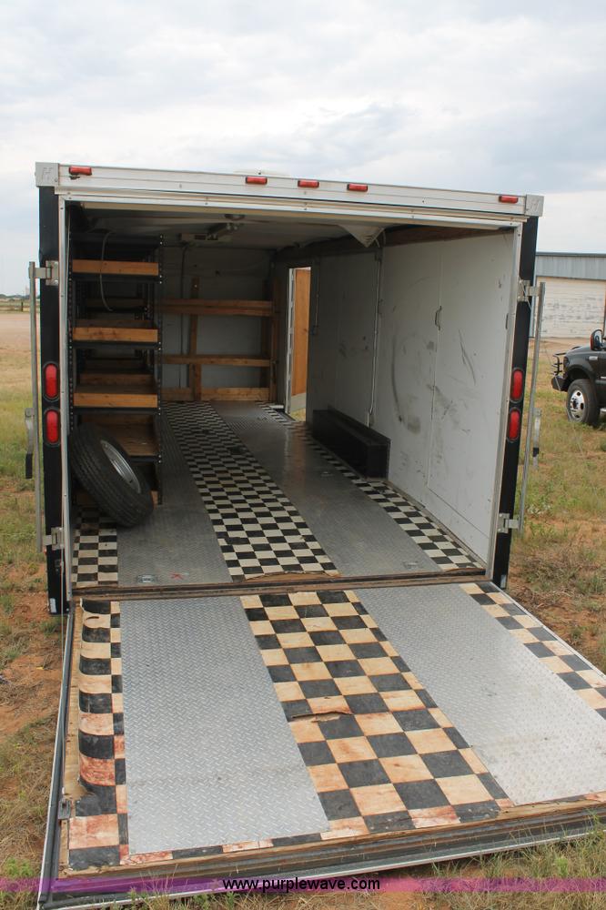 image for item L4383 2003 Haul Mark enclosed cargo trailer