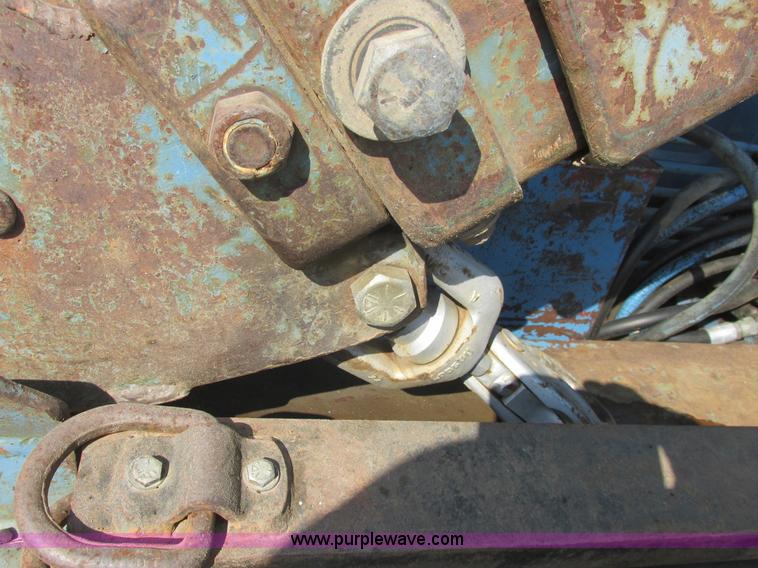 image for item A8854 1998 GMC C7500 flat bed truck with crane