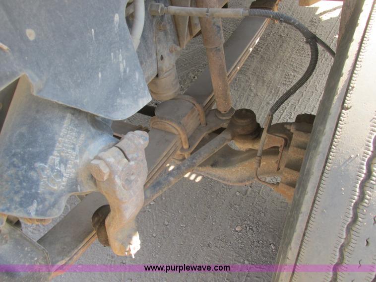 image for item A8854 1998 GMC C7500 flat bed truck with crane