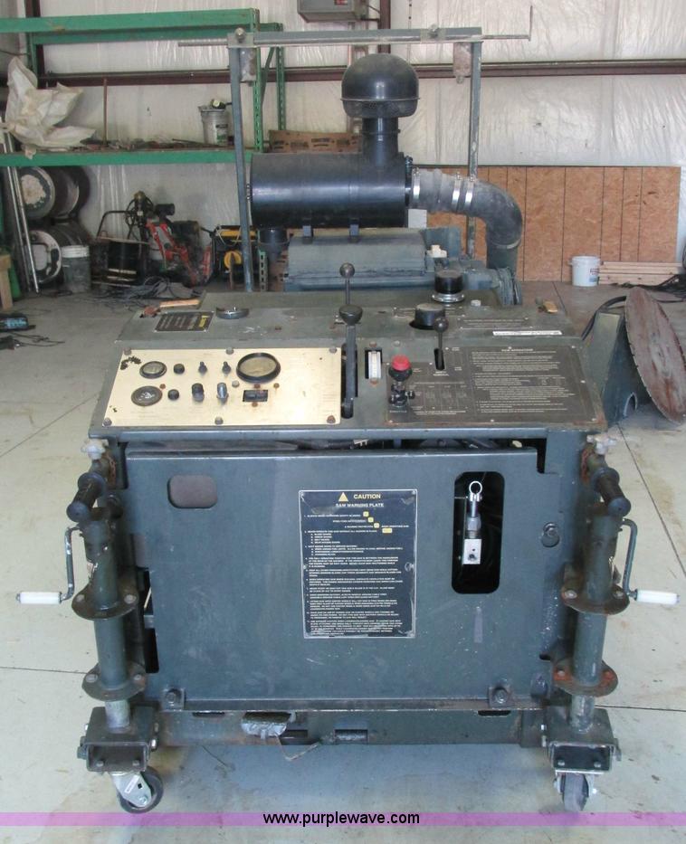 image for item AY9755 Miller concrete saw