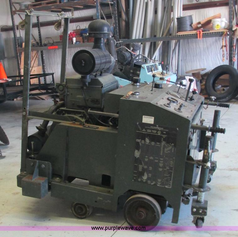 image for item AY9755 Miller concrete saw