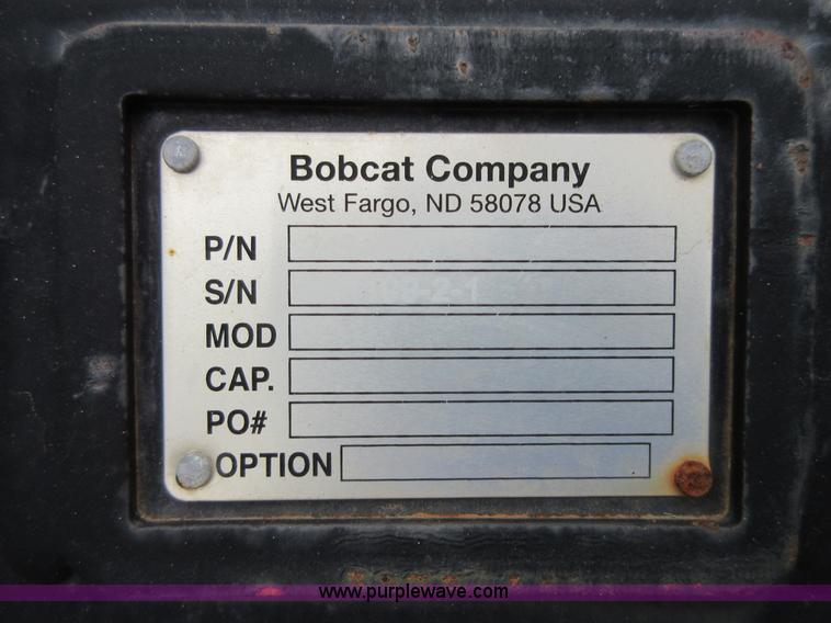 image for item BB9237 Bobcat excavator bucket