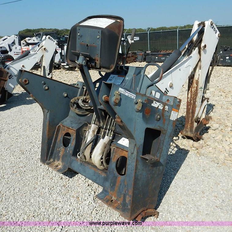 image for item BH9991 Bobcat 709 skid steer backhoe attachment