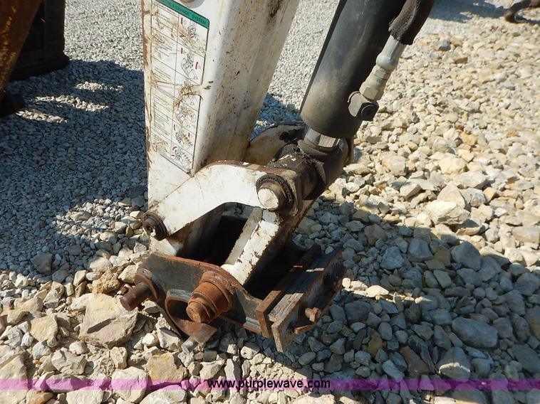 image for item BH9991 Bobcat 709 skid steer backhoe attachment
