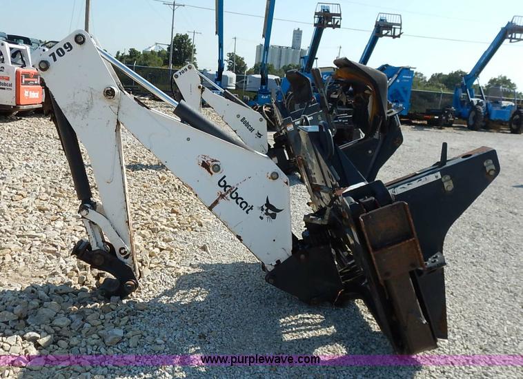 image for item BH9992 Bobcat 709FDS skid steer backhoe attachment