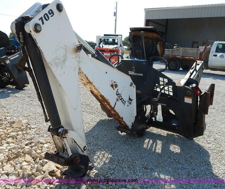image for item BH9992 Bobcat 709FDS skid steer backhoe attachment