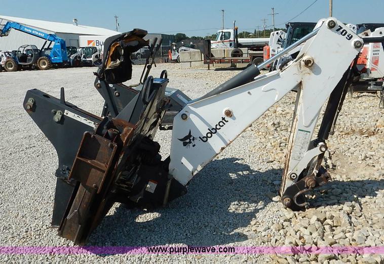image for item BH9992 Bobcat 709FDS skid steer backhoe attachment