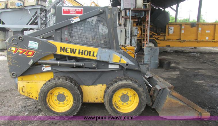 image for item BS9152 2008 New Holland L170 Super Boom skid steer