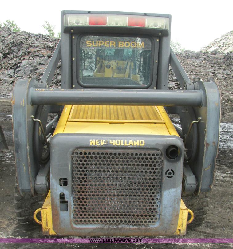 image for item BS9152 2008 New Holland L170 Super Boom skid steer