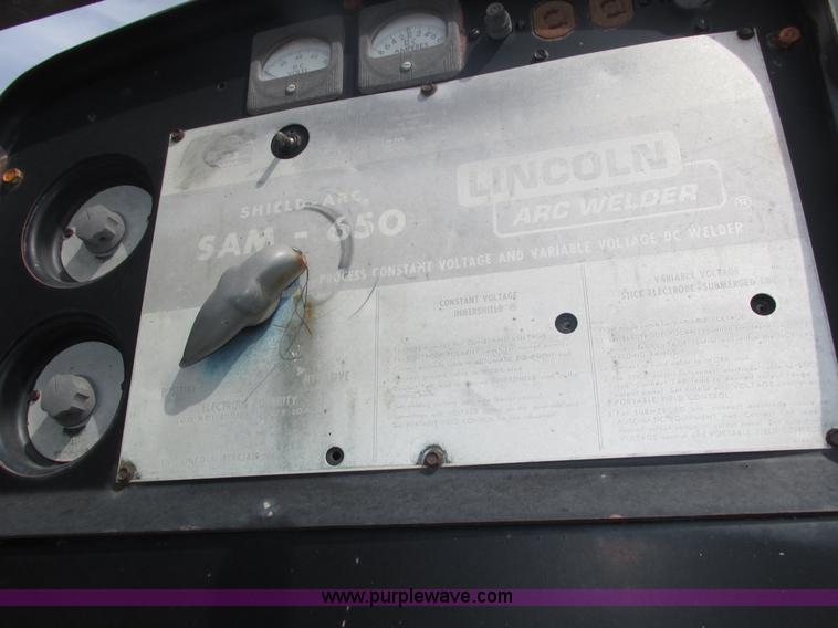 image for item H1170 Lincoln SAM-650 welder