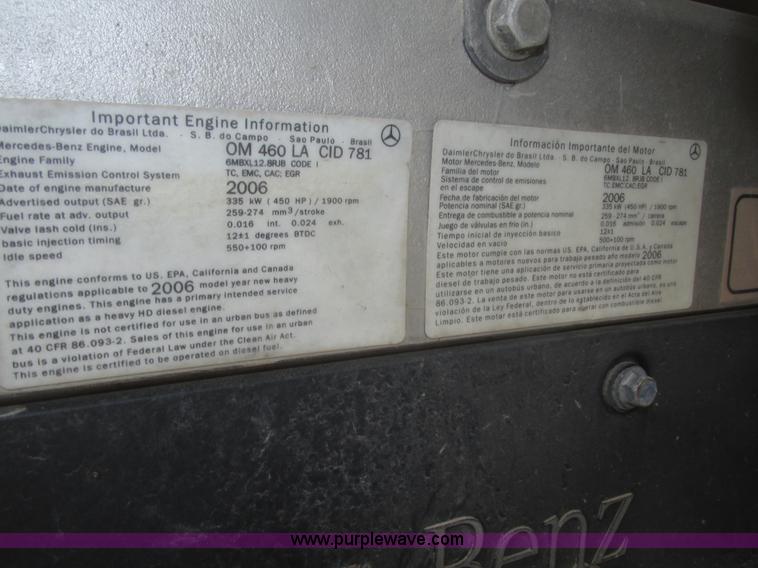 image for item H1178 2006 Freightliner Business Class M2 water truck