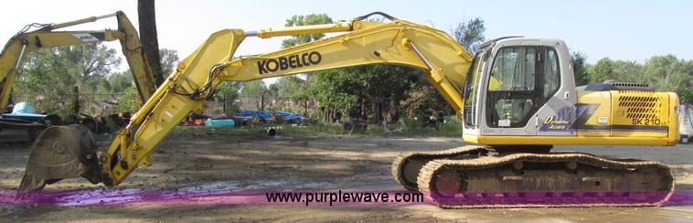 image for item H1185 2002 Kobelco SK210LC excavator