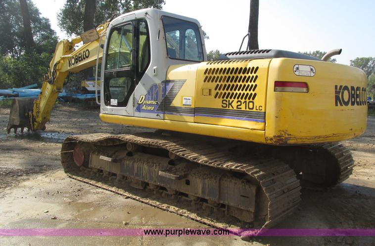 image for item H1185 2002 Kobelco SK210LC excavator