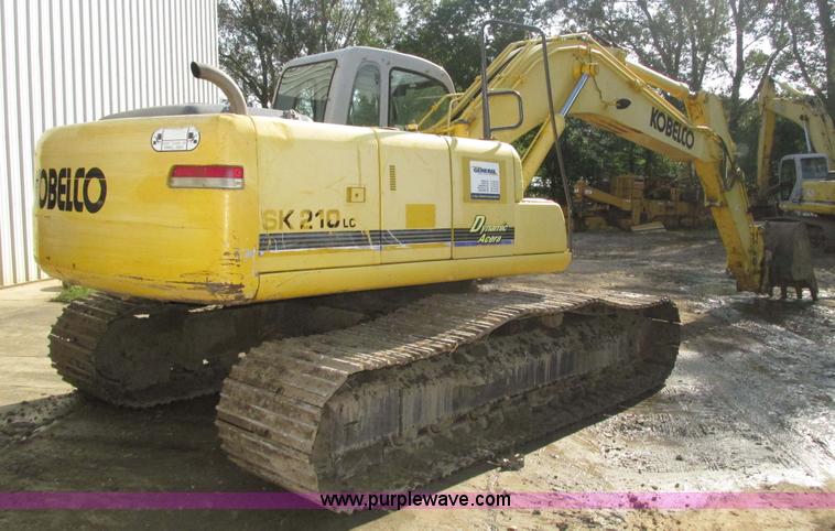 image for item H1185 2002 Kobelco SK210LC excavator