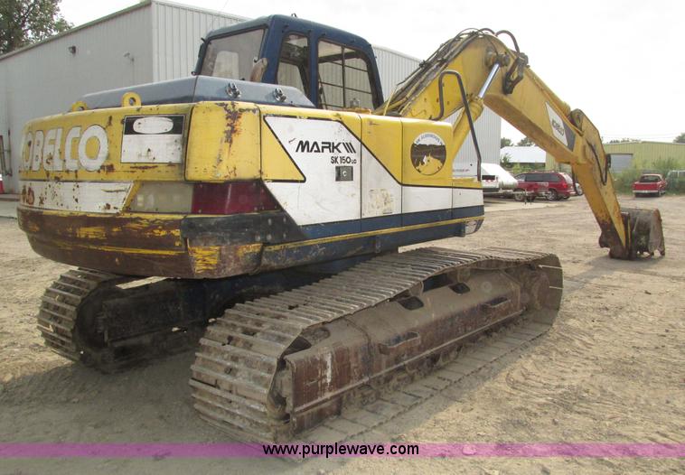 image for item H1186 Kobelco SK150LC excavator