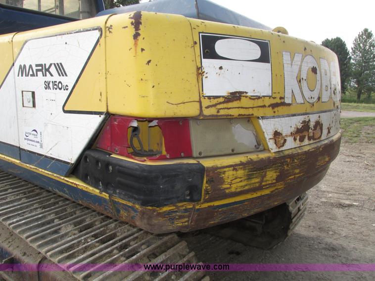 image for item H1186 Kobelco SK150LC excavator