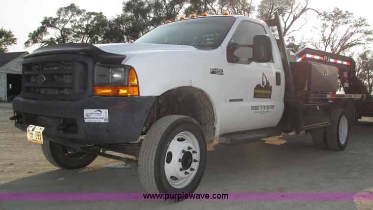 image for item H1191 1999 Ford F450 Super Duty flatbed truck